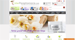 Desktop Screenshot of cyberparapharmacie.fr